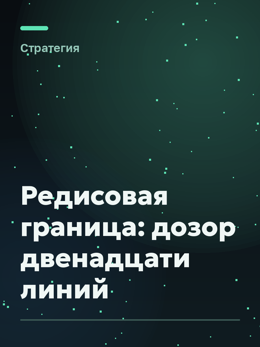 Обложка игры Редисовая граница: дозор двенадцати линий