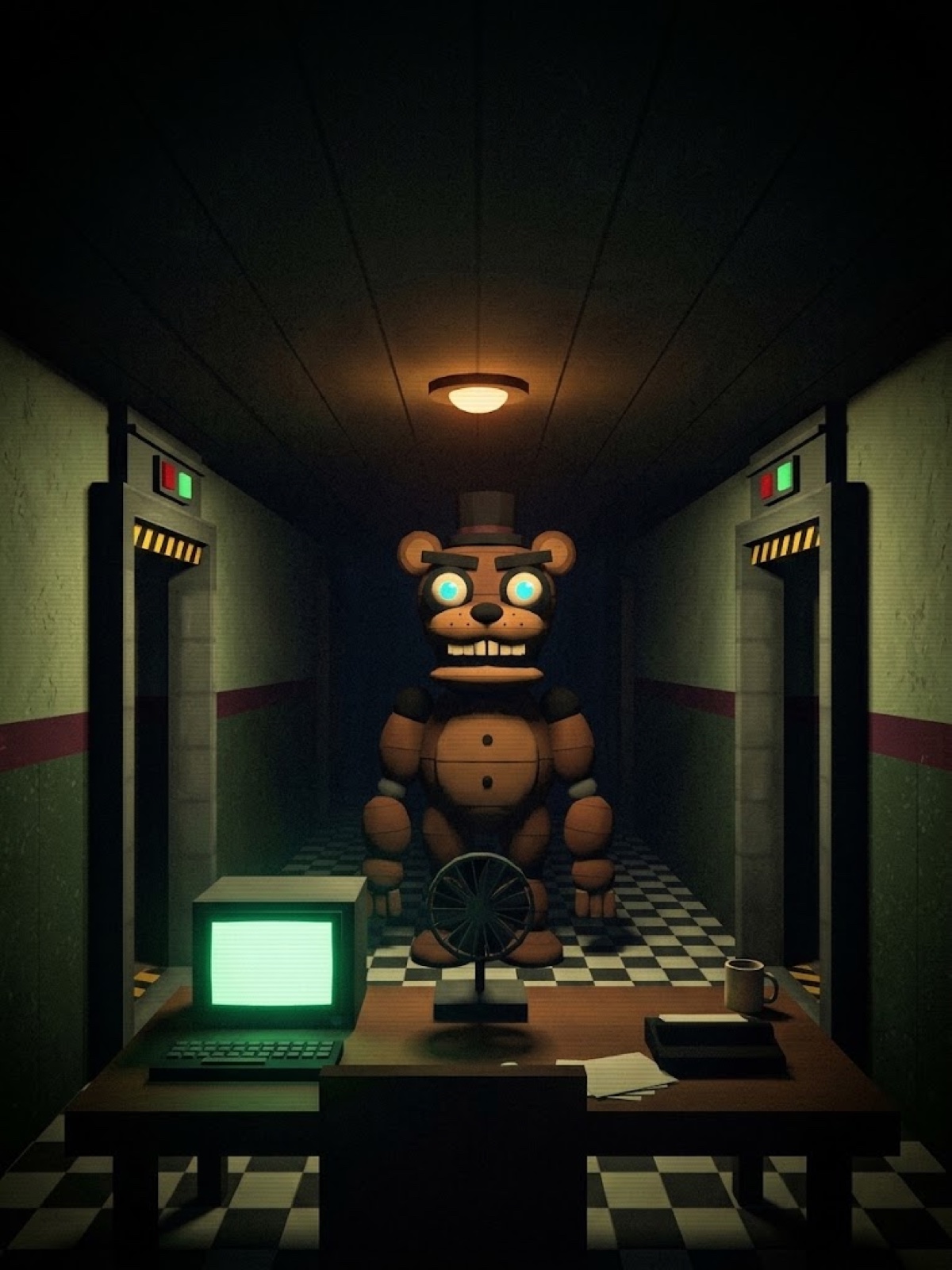 Обложка игры FNAF